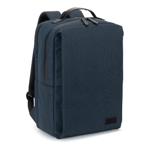 HI GLASGOW. Laptop rucksack (17") made from high-density 600D recycled polyester (20L)