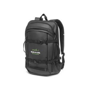 HI KAMPALA. Rucsac pentru laptop din poliester reciclat 900D, de înaltă densitate, cu protecție impermeabilă și căptușeală din poliester reciclat 210D 17'3" - Img 1