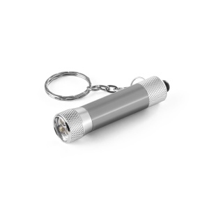 HI LERGAN. Breloc din aluminiu cu lanternă cu 3 LED - Img 6