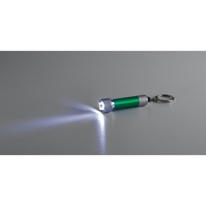 HI LERGAN. Breloc din aluminiu cu lanternă cu 3 LED - Img 11