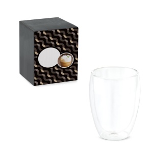 HI MACHIATO CUP. Pahar din sticlă borosilicată 350 mL