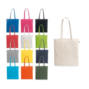 HI MEXICO. Sacoșă realizată din bumbac reciclat (70%) și poliester (30% rPET) (150 g/m²)