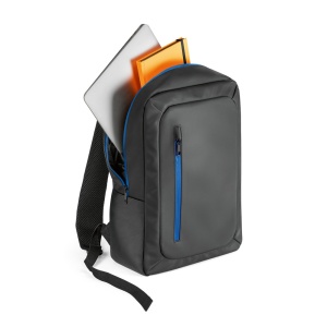HI OSASCO. 15" laptop backpack in high-density 600D recycled polyester - Img 5
