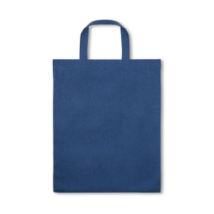 HI SIENA. Foldable bag in cotton (50%), recycled cotton (30%) and polyester (20% rPET) (140 g/m²) - Img 7