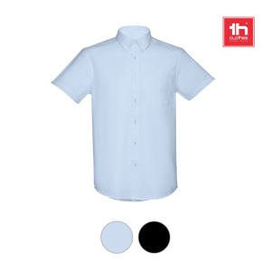 HI THC LONDON. Men's short-sleeved oxford shirt