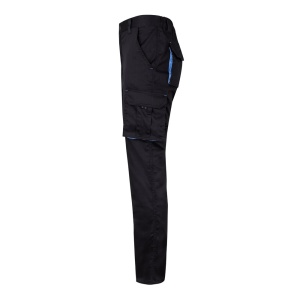 HI VL FIDES. Pantaloni extensibili cu buzunare multiple (240g/m²), în două tonuri, din bumbac (46%), EME (38%) și poliester (16%) - Img 29