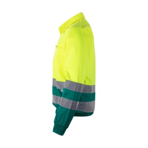 HI VL NEPTUNE. Two-tone twill jacket (210g/m²) in polyester (80%) and cotton (20%) - Img 11