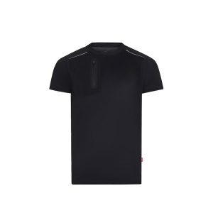 HI VL RHEA. Tricou tehnic din waffle (110 g/m²), fabricat din poliester 100% reciclat