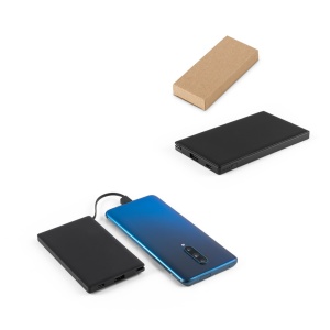 HI WIGNER. Power bank 4'000 mAh în ABS reciclat (100% rABS)