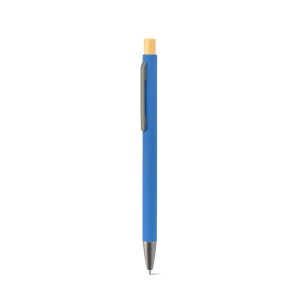 HI ZYLEN. Ballpoint pen in recycled aluminum (100% rAL), with rubber finish - Img 3
