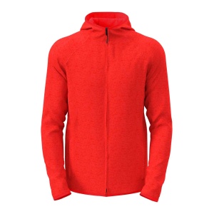 Lux Hooded Knit Fleece Jacket for men
