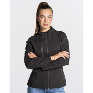 JHK™ SOFTSHELL JACKET HOODED LADY