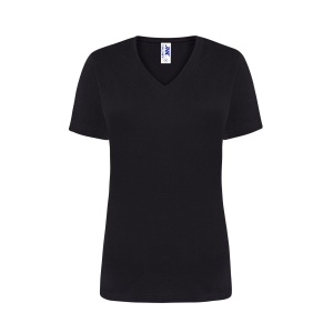 JHK Bluză Lady Regular Comfort cu decolteu în V