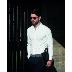 Kingston Men - Cămașă elastică deluxe din piqué Material: 230 g/m²