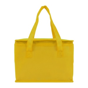 Laminated non-woven fabric cooler bag with silver interior - Img 11