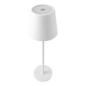 Lampă de masă LED reîncărcabilă, fabricată din metal și plastic - Img 5
