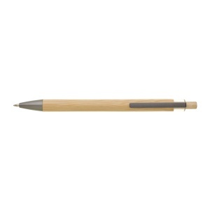 LENDO Bamboo / metal ballpoint pen - Img 3