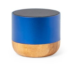 Lops - Speaker Recycled Aluminium/ Bamboo Bluetooth Connection. Sound Power 3W. Battery 300 mAh - Img 1