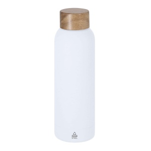 MAK Cosmix - Bottle Recycled Stainless Steel/ Acacia 700 ml