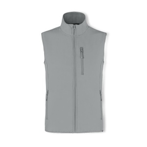 MAK Jandro - Vest Double Layer. Outside: Soft Shell, 92% Polyester RPET/ 8% Elastane. Inside: 100% Polyester Microfleece RPET. 300 g/ m2 Wind and Water Resistant - Img 3