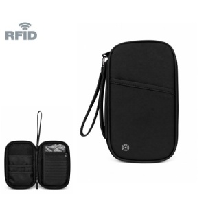 MAK Mirvan - Husă organizatoare de călătorie căptușită cu PU. Protecție RFID. 14 compartimente.