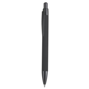 MAK Noris - Pen Recycled Aluminium. Rubber Finish Jumbo Refill - Img 3