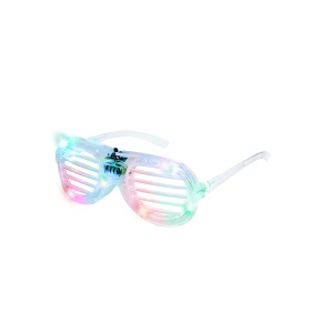 MAK Tarsem - Glasses Multicolour Led Lights. 2 Light Modes. Button Batteries Included - Img 2