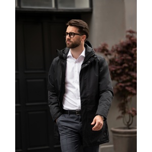 Mapleton Men - Urban tech parka jacket Shell: 139 g /m²| Lining: 60-65 g/m²