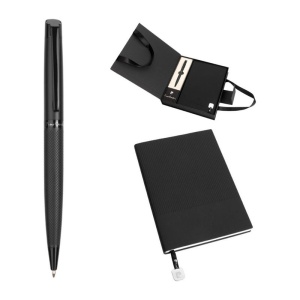 MC CHANTAL set of notebook and ballpoint pen