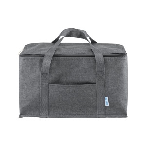 Melange r-pet cooler bag with silver interior - Img 2