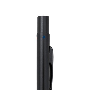 Metal retractable pen. Four refills (black, blue, red, green) - Img 6