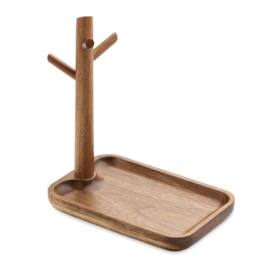 MO BRANCA Acacia wood key tray holder