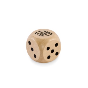 MO DADIN - Schima wooden dice 3cm dia