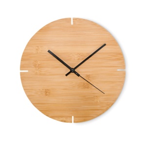 MO ESFERE - Round shape bamboo wall clock - Img 2