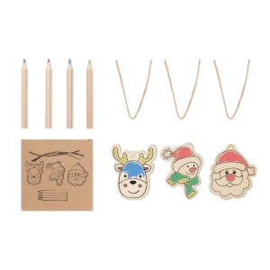 MO FUNCOOL - Set de ornamente din lemn pentru d