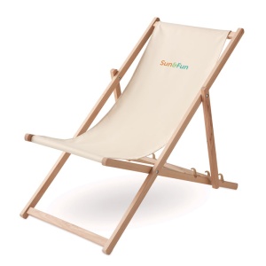 MO HONOPU - Beach chair in wood