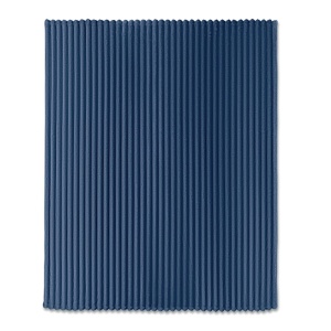 MO NIEVE RPET fleece striped blanket - Img 6