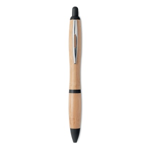 MO RIO BAMBOO - Ball pen in ABS and bamboo