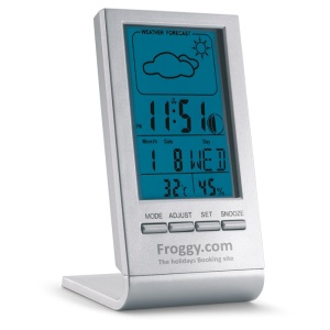MO SKY - Weather station with blue LCD