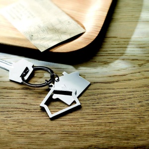 MO SNIPER - Metal key ring house shape - Img 3