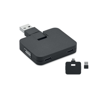 MO SQUARE-C - 4 port USB hub - Img 3