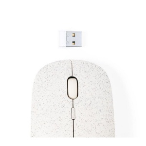 Mouse wireless pentru computer, din paie de grâu - Img 2