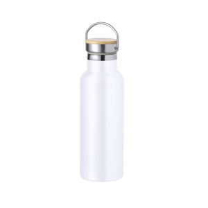 Naxel - Insulated Bottle Stainless Steel/ Bamboo 500 ml - Img 1