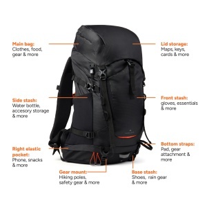 XD Rucsac Nordic Drift Trail RCS 33L