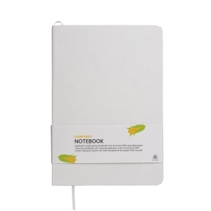Notebook with cover made from fruit scraps and elastic closing band - Img 19