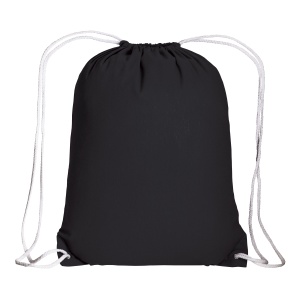 ON™ 135 g/m2 cotton backpack with drawstring closure