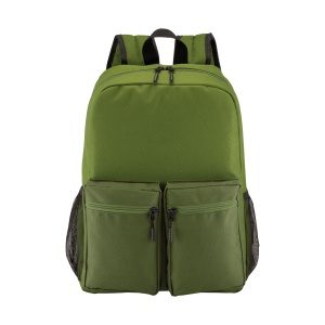 ON™ 600D polyester 5 pockets backpack, two side meshed, adjustable shoulder straps