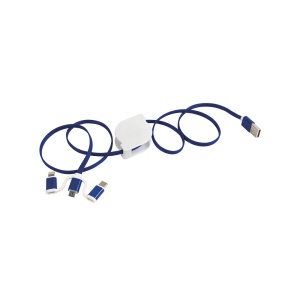 ON™ Retractable charging cable USB, Type-C, lightning and micro USB