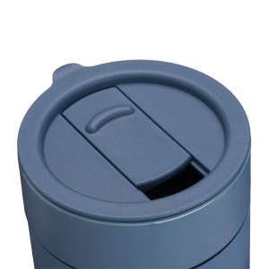 ON™ Cană ceramică 300 ml acoperită cu silicon. Capac PP detașabil cu deschidere glisantă - Img 8