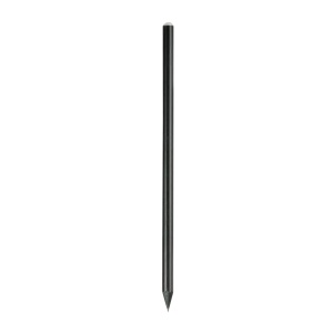 ON™ Black wooden pencil with graphite lead, black wood, cylindrical cross-section